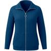 Generic Felpa Senza Cappuccio con Zip, Maniche Lunghe, in Maglia di Pile con Tasche | Felpe Donna Basic Particolari Bianche Zucchero Arcobaleno Corna Femminile Berserk Defender Maglieria Pipistrello Simpatici