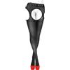 sesto senso Collant Cavallo Aperto 15 den Bretelle Calze per Reggicalze Donna Sexy