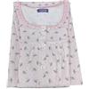 Linclalor ALAMBRA Store Camicia da Notte Donna Mezza Manica Taglie Forti, CALIBRATE, Nuova Collezione Primavera Estate Cotone (Colore 2, 58)