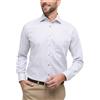 ETERNA Camicia Manica Lunga Modern Fit Twill Grigio Strutturato Uomo