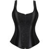 Vuncio Corsetto Donna Gotico Snellente Modellante Medievale Vintage Bustino Donna Contenitivo Taglia Forte Comodi e Morbidi Festa Cocktail Sera Shapewear