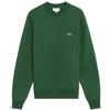 Lacoste T-Shirt Girocollo Tinta Unita Manica Lunga Maglia di Tuta Uomo
