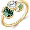 Brosway Anello Donna in Acciaio | Anello con Cristalli | Collezione Symphonia - BYM219B