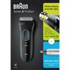 Braun Series 3 Pro Skin 3000S, rasoio impermeabile