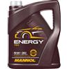 Mannol Energy 5W-30 Tanica da 5 litri Pneumatici