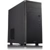 Fractal Design Case per PC Fractal Design Core 1100, mini tower, Micro ATX, Mini ITX, ventola da 120 mm, USB 3.0, GPU da 350 mm, nero