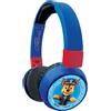 Lexibook Cuffie per bambini, Paw Patrol, Bluetooth, con cavo, pieghevoli, limite di volume 85 dB, microfono integrato