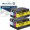 Merkloos Cartucce d'inchiostro 711XL per stampanti HP Designjet - confezione da 8 pezzi