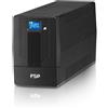 Selius UPS (Gruppo di continuità) - 1500 VA, 900 W - 230 Volt - Plastica nera