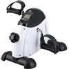 Selius Mini cyclette portatile, colore bianco - Resistenza regolabile - 3,5 kg - Attrezzo per il fitness da utilizzare a casa e in ufficio