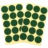 Abaodam 2 Fogli Adesivi di Marcatura Verdi, Rotondi, Autoadesivi | Carta Verde, Taglio Preciso, per Tavoli da Biliardo e Punti Piede, Manutenzione Sala