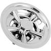 YARNOW Coprimozzo Centrale per Golf Cart da 8 Pollici, Argento, Plastico | Design senza Logo, Finitura Minimalista e Pulita, Sostituzione Facile, per Cerchi e Carrelli in Campo