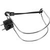 Vaguelly Supporto per Anello Salvagente in Acciaio Inox, Argento | Design Circolare, Montaggio su Ringhiera, per Barche e Yacht, Resiste a Spruzzi Salini, Finitura Lucida