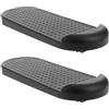 NUOBESTY Pedali per Stepper in Plastica PP Nera, Superficie Antiscivolo | Ricambio per Step Machine e Mini Stepper, Uso in Riabilitazione e Allenamento Domestico