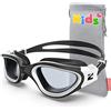 ZIONOR G1MINI - Occhialini da nuoto per bambini, polarizzati/non polarizzati, comodi per bambini, anti nebbia, protezione UV, per ragazze e ragazzi (anni 6-14)