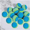 RiToEasysports EVA Foam Ball 15Pcs Leggero Indoor Practice Toy | 70% Elasticità, Sicuro per Aree Edilizie, Design Portatile Durevole, Diametro 42mm per Uso nel Parco Giochi