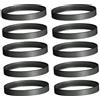 FIGEVIDA Guarnizioni ø 80 mm in silicone nero per tubo stufa a pellet max 250 °C (10)