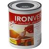 Chimiver - IRONVER (1 litro) smalto antiruggine all'acqua ideale sia per interni che per esterni | GRIGIO ANTRACITE