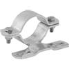 Jarnsaxa Fascetta stringitubo per segnaletica stradale, per pali da 60 mm, distanza tra i fori 70 mm