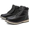 AX BOXING Scarpe Uomo Invernali Caldo Pelliccia Fodera Scarponcino Invernale Stivali Antiscivolo Stivaletti Taglia 41-46 EU
