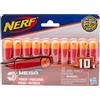 Hasbro Nerf Hasbro Darts - Confezione da 10 ricariche Mega Blaster - Ufficiali Mega Darts - per Bambini, Ragazzi e Adulti