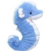 EnixwH Peluche Piccolo 28 CM Cavalluccio Marino Pupazzo Animale Marino Realistica | Pupazzi Blu Soffice, Morbido e Piacevole Al Tatto Regalo Personalizzato per Bambini, Decorazioni di Compleanno