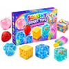 WTZWYFWJ 8 Pezzi Squishy Box Set con Giochi Fidget Sensoriali a Ritorno Lento | Set di 8 scatole divertenti da schiacciare