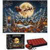 Yitzld Calendario dells'Avvento Puzzle 2026, Puzzle 1008 Pezzi | Conto Alla Rovescia 24 Giorni, giocos Regalo Natale Per Famiglia, Adulti E Bambini