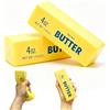 Viechoes Butter Squishy Antistress Set 2 Pezzi | Butter Squishy | Giocattolo antistress slow rising | Sollievo per ansia e ufficio | Materiale flessibile sicuro 2 pezzi