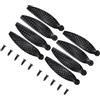 TECKEEN 8 PZ Drone Accessori A Basso Rumore Eliche In Fibra di Carbonio Puntelli Lama Per DJI Mavic Mini 2/Mini SE Ricambio