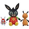 Rainbow Designs Bing, Flop & Hoppity - Set di 3 peluche interattivi con RFID