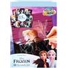 Disney Store Disney Frozen | Kit Creativo | Giochi Creativi | Scratch art con Elsa e Anna, colori arcobaleno sotto lo strato nero, bastoncino incluso, pratico in viaggio o come regalo