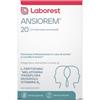 Laborest | Ansiorem | 20 Compresse Orosolubili | Sonno e Relax | L-Triptofano, Melatonina, Passiflora, Giuggiolo e Vitamina B6 per Relax|Benessere Mentale e Routine del Sonno