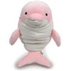 Morisaka NUOVO Morisaka Global Mochi-Iruka Pink L Dolphin Peluche Giocattolo Guarigion...