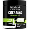 Bandini® Creatina CREAPURE® Monoidrata in Polvere Pura - Include Dosatore | Integratore per Allenamento, Sport, Palestra e Pre Workout - 100% Vegan - A base di Creatine Monoidrato per ATP e recupero
