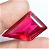 Gemsmyriad 32.55 CT Naturale Mozambico Sangue Rosso Rubino Certificato Stunning Fancy Gemma