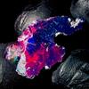 AK GEMS AND JEWELLERY Opale Nero Naturale Etiopia, Opale Grezzo Secco 7.5 Ct 26x15 mm