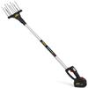 PROWORK VARTEC VARDEN Abbacchiatore Elettrico per Olive JS-ES802 21V 300W, Batteria 6Ah, Asta Telescopica 2,35-3,19 m, Pettine Elettrico per Raccolta Olive