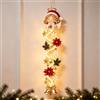 Generic Appendi-porta natalizio luminoso, decorazioni natalizie (#A) | Decorazioni natalizie per porte, motivi festosi illuminati con una luce calda, per porte, pareti, finestre e verande coperte