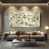 ZORYAN Quadri Moderni Soggiorno Su Tela Pianta Di Salvia Verde 60x120cm | Stampe Da Parete Senza Cornice, Quadretti Da Parete, Immagine Per Camera Da Letto