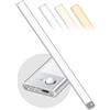 STAVOZE 60 cm, lampada LED da incasso da cucina, a batteria, illuminazione per | Striscia a 216 LED dimmerabile, 4500 mAh, illuminazione ricaricabile, 3 modalità di colore, lampada magnetica per guardaroba