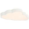 GUANSHAN 36W, lampada da soffitto a LED ultra sottile da 5 cm Lampada da soffitto per camera dei bambini Nuvole Illuminazione da soffitto per ragazzo, ragazza, camera da letto, attenuazione continua