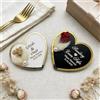 giftupstore Bomboniere matrimonio, bomboniere battesimo,oro argento acrilico di legno Magnete da Frigorifero comunione cresima, compleanno