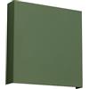 SOLLUX lighting Applique da interno Vanta, 1 luce LED G9, acciaio, verde oliva