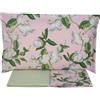 Gabel ALAMBRA SET DI LENZUOLA IN PERCALLE DI PURO COTONE LINEA PROFUMO DI LAVANDA MATRIMONIALE Completo Lenzuolo ISABEL (MATRIMONIALE, ROSA)