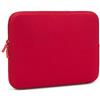 RivaCase 5123 Laptop sleeve 13.3 - Custodia per Notebook, Tablet e Laptop fino a 13.3 (tra cui iPad Pro 12.9 e MacBook Air e Pro 13), Rosso