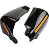 Wenlai Paramani Shield Protector Parabrezza per MP3 300 MP3 400 MP3 500 Accessori Moto Paramani Parabrezza Mano Guardie Maniglia Vento Scudo Mano Protector (Colore : Nero)