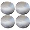 Generico Copricerchio Da 133 Mm Per Cerchi Per Fiat 500, Set Di Coprimozzi Centrali 68078419AC 68078421AC, Coperchio Antipolvere Per Mozzi Ruota, Ricambio 51884863 Distanziali alluminio(Colore 2)