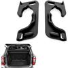 Sintrix Fab 2 Ganci Mensola Portabagagli Destro Sinistro Compatibile con Fiat 500X 2014-2024 Adatto per Fiat Panda, Alfa Romeo Giulietta e Jeep Renegade, OEM 6000626594/6000626595 Nero