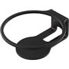 Tufgo Supporto da parete per HomePod per mini - Staffe per altoparlanti in lega di alluminio resistente con gestione dei cavi, supporto salvaspazio per cucina e camera da letto, nero (nero)